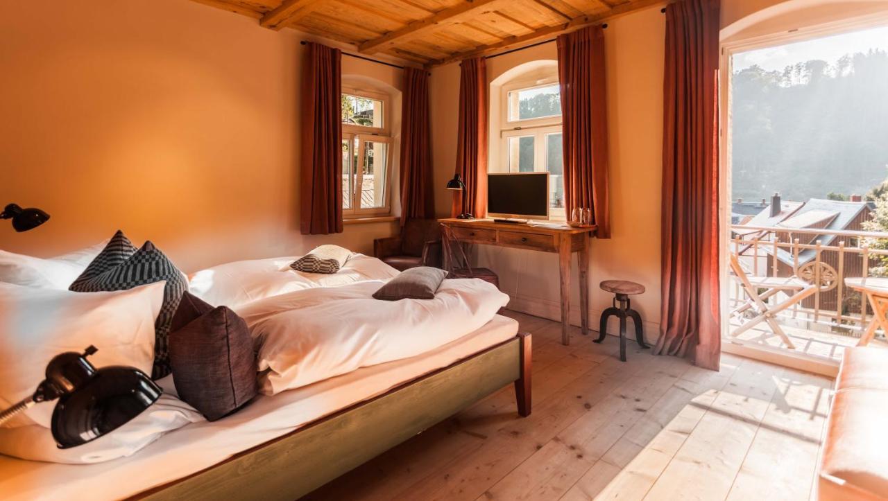 Bio-Hotel Zur Muehle 바트샨다우 외부 사진