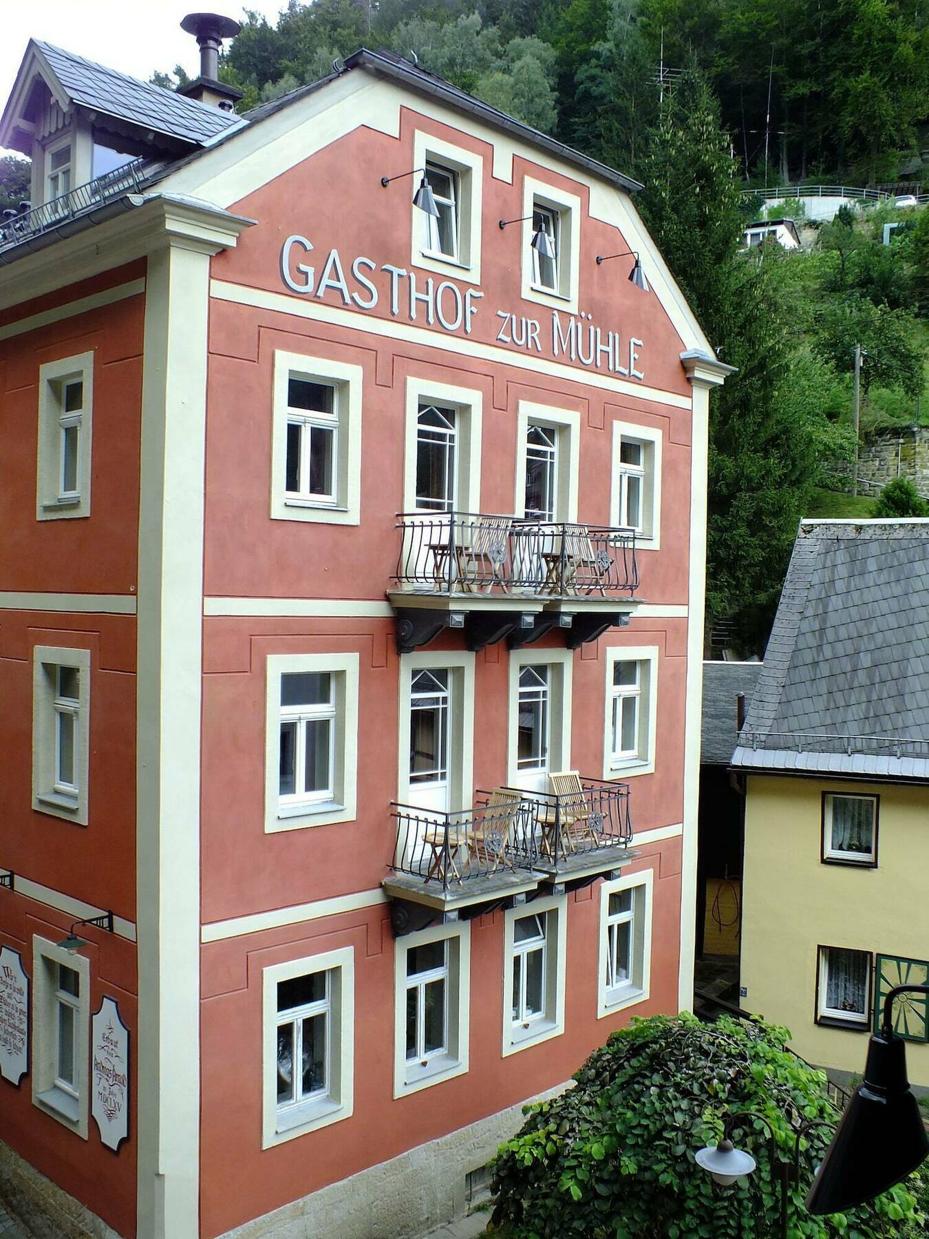 Bio-Hotel Zur Muehle 바트샨다우 외부 사진